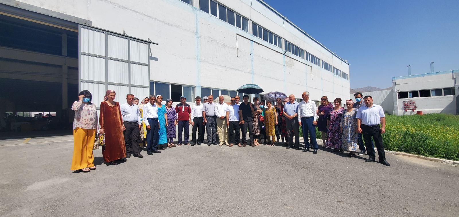 Study tour of employees of vocational lyceums to industrial enterprises of Sughd FEZ within the framework of the project “Strengthening vocational education and training”.