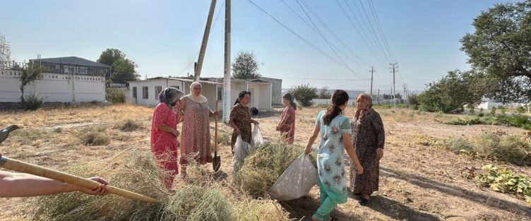 THE LABOR COLLECTIVE OF THE ADMINISTRATION OF SUGHD FEZ TOOK PART IN THE NATIONWIDE CLEAN-UP CAMPAIGN