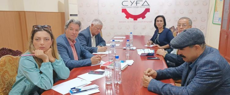 Ташрифи намояндагони ширкати “Салар санг”-и Ҷумҳурии Исломии Эрон ба Маъмурияти МОИ “Суғд”