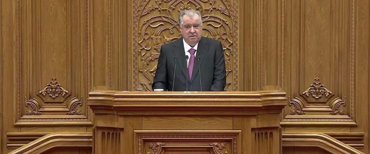 Collective viewing of the Address of the Founder of Peace and National Unity — Leader of the Nation, President of the Republic of Tajikistan, His Excellency Emomali Rahmon, to the Majlisi Oli of the Republic of Tajikistan entitled “On the Main Directions of the Domestic and Foreign Policy of the Republic of Tajikistan,” held at the premises of the Administration of the Free Economic Zone “Sughd,” with the participation of the leadership, staff of the Administration, and entities of the FEZ “Sughd.”