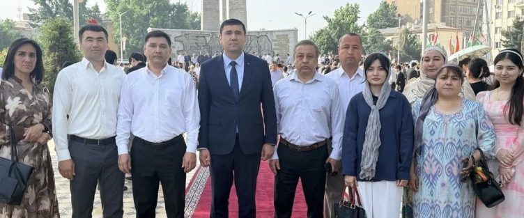 ИШТИРОКИ АҲЛИ КОРМАНДОНИ МАЪМУРИЯТИ МОИ “СУҒД” ДАР ҶАШНИ 81-УМИН СОЛГАРДИ ИДИ ҒАЛАБА